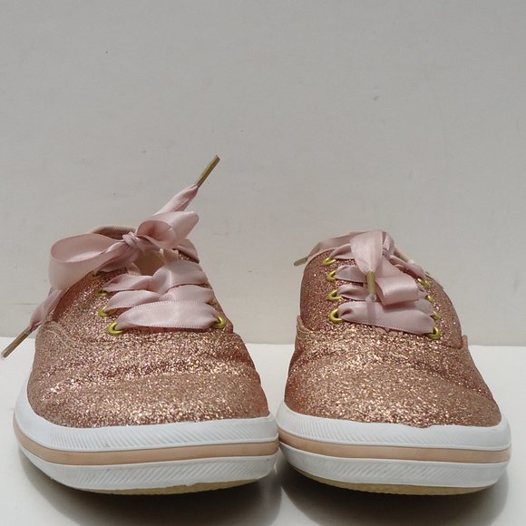 SIZE 3 M. Keds for Kate ♠Spade NY glitter sneakers. - Picture 5 of 16